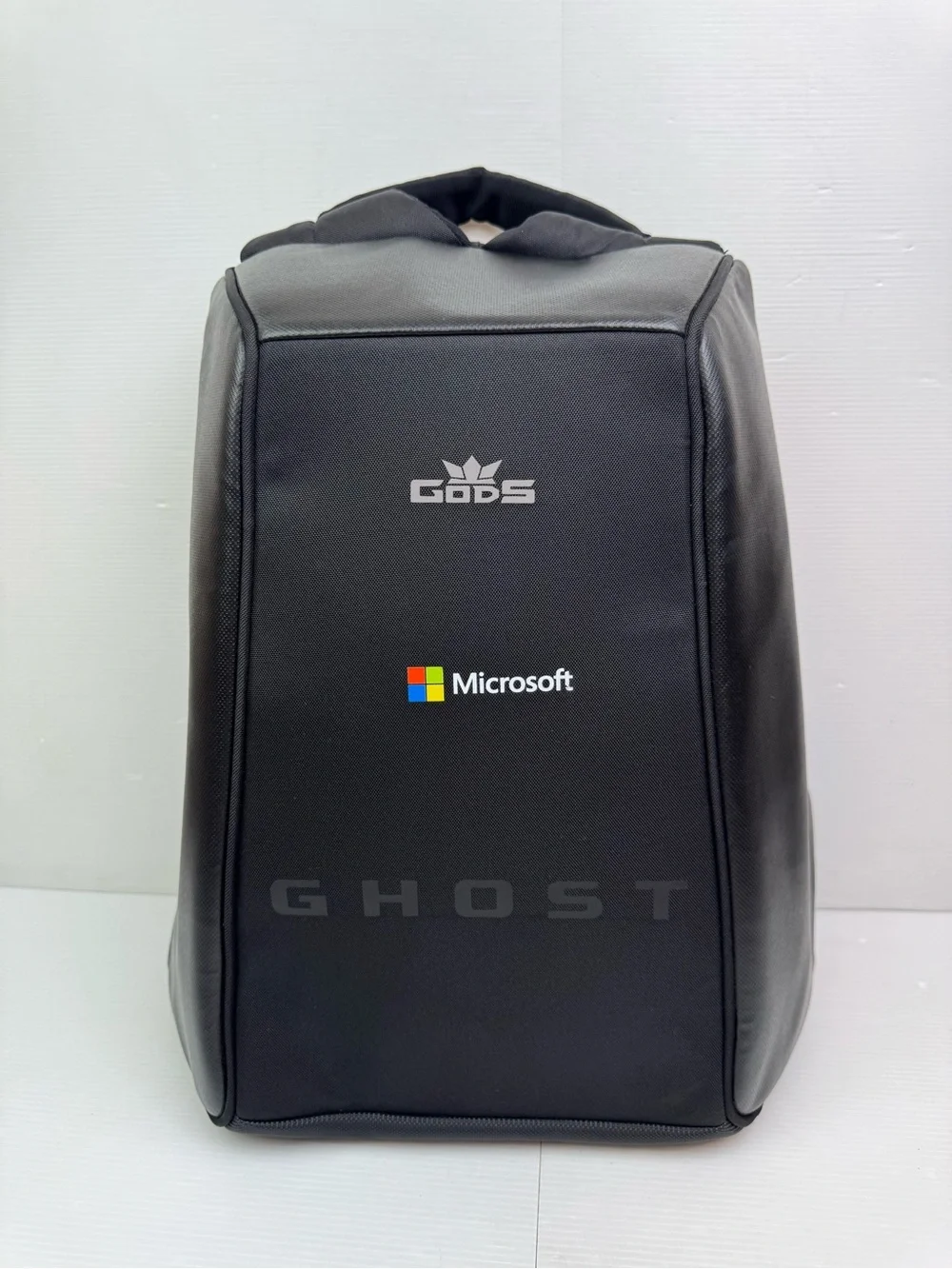 Gods Ghost Anti-Theft Backpack Microsoft Logo Black Tech Laptop Travel Logo Bag